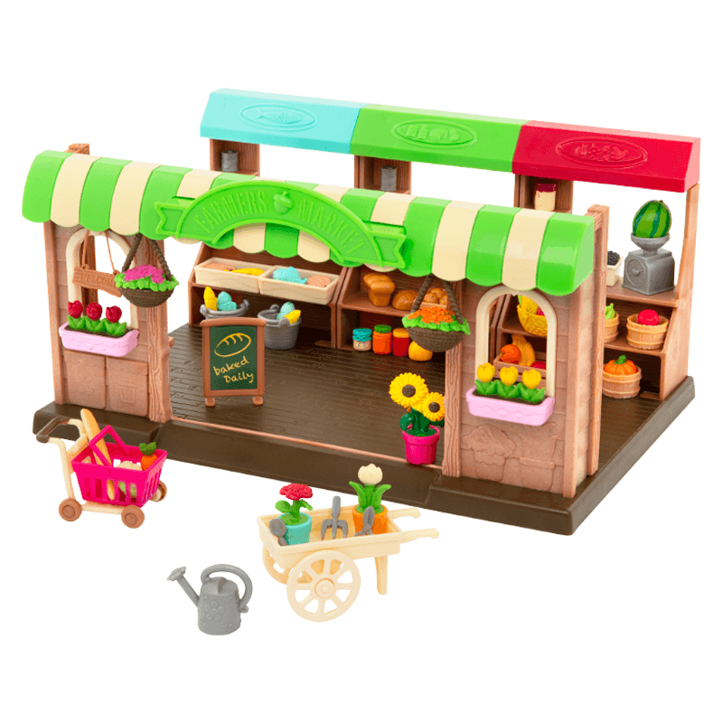 Playset mercado de frutas - Juguetería Caramba