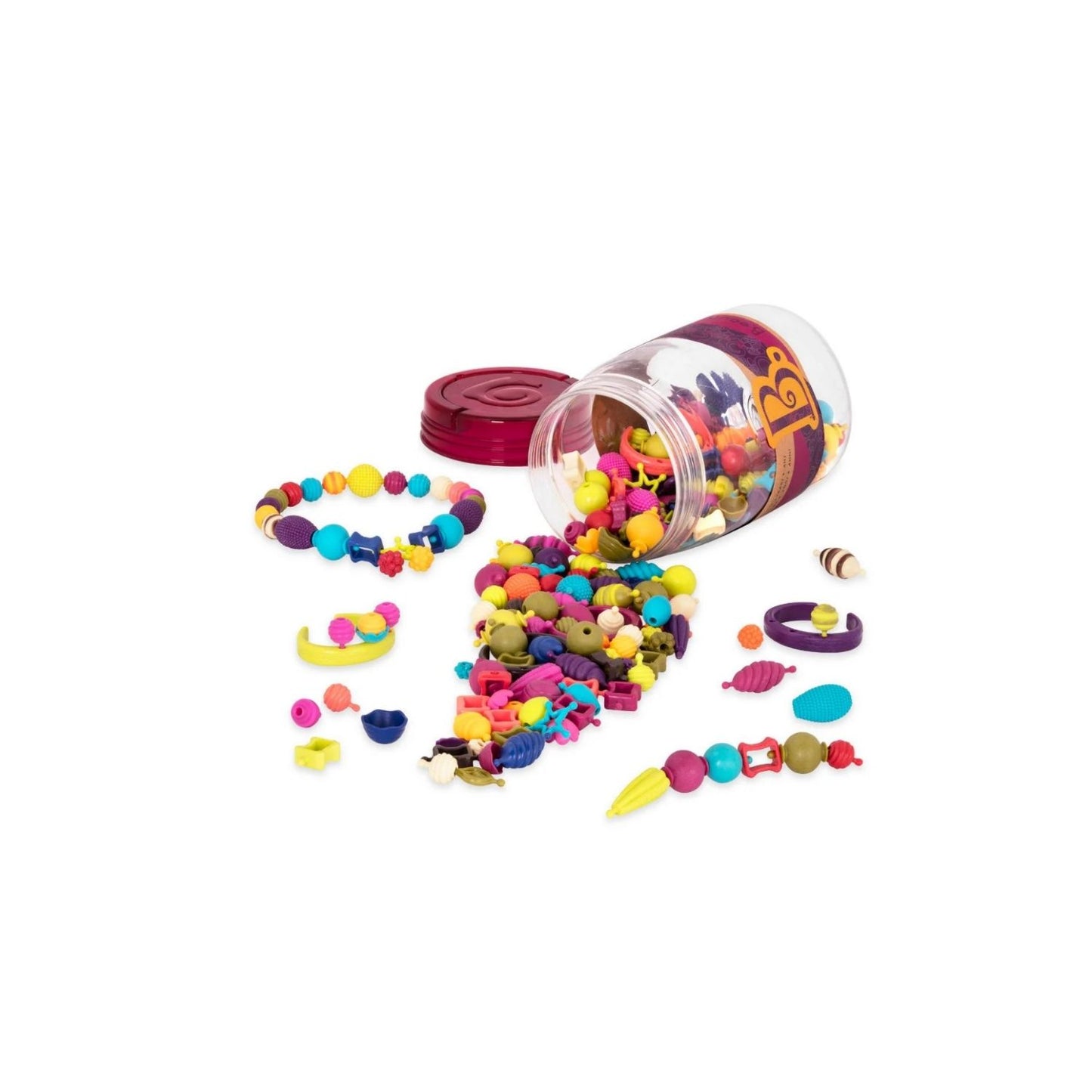 Cuentas para crear collares y pulseras (275 piezas)
