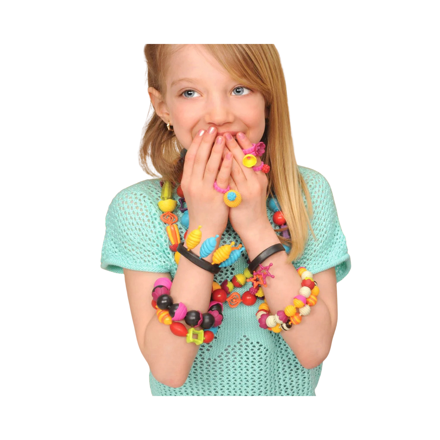 Cuentas para crear collares y pulseras (275 piezas)