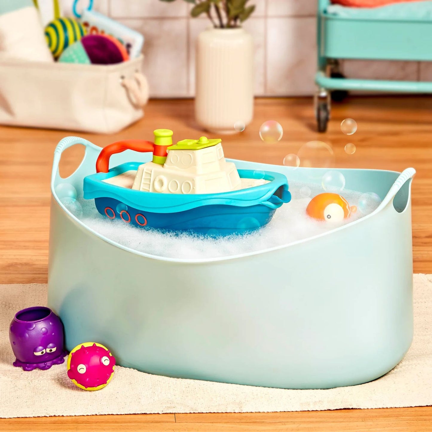 Set de Barco y Amigos del Baño