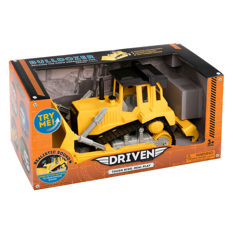 Excavadora con sonidos diseño realista mediana