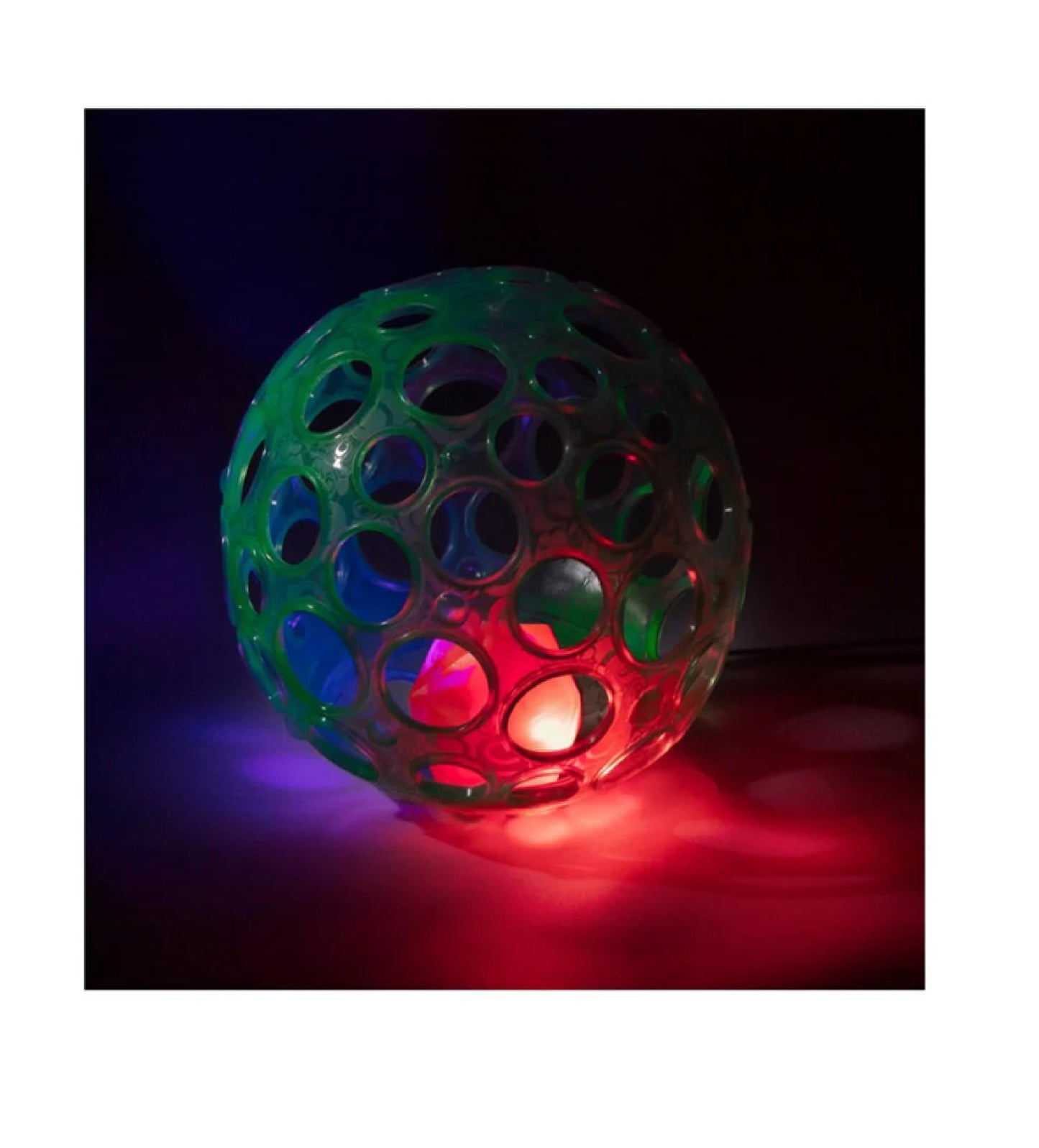 Pelota sensorial con luces