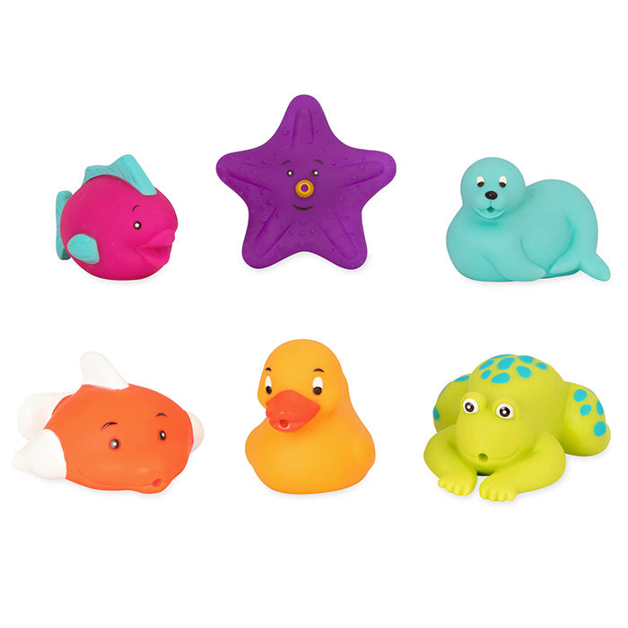 Set animales para el agua - Amigos (6u)