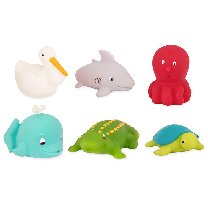 Set animales para el agua - Amigos marinos (5u)