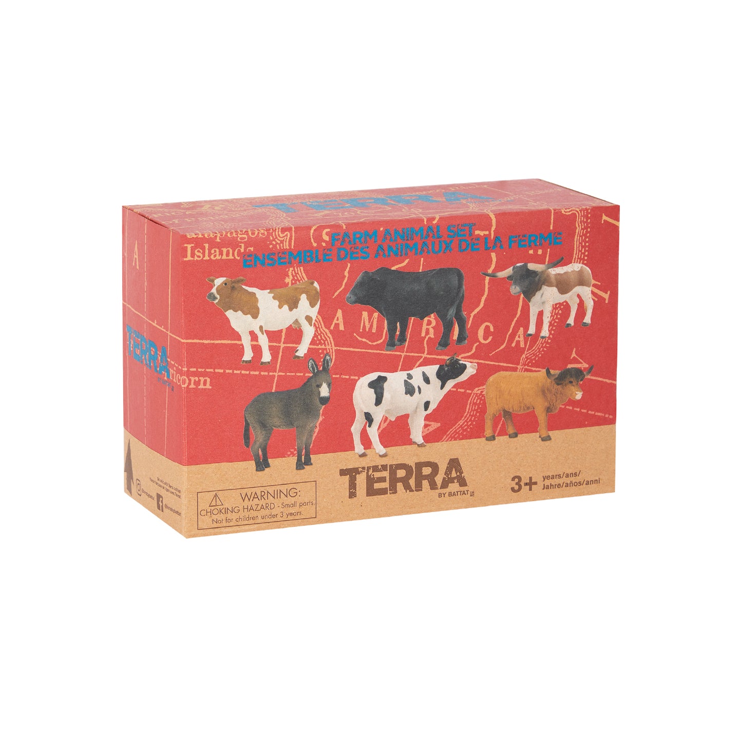 Set animales de la granja