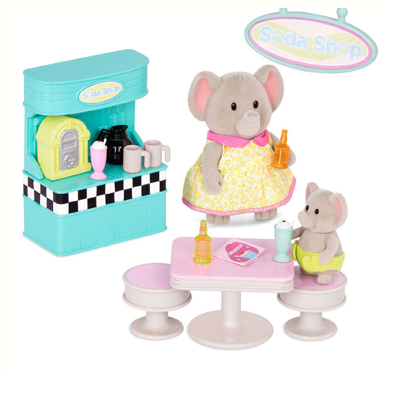 Set accesorios tienda de bebidas