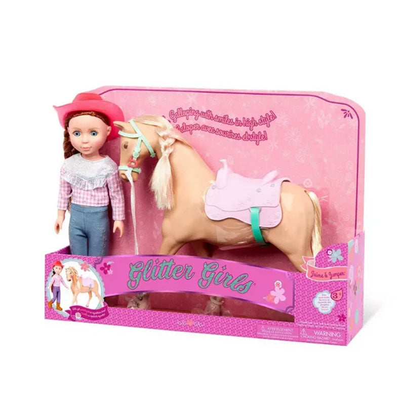 Muñeca Jaime y caballo Jumper