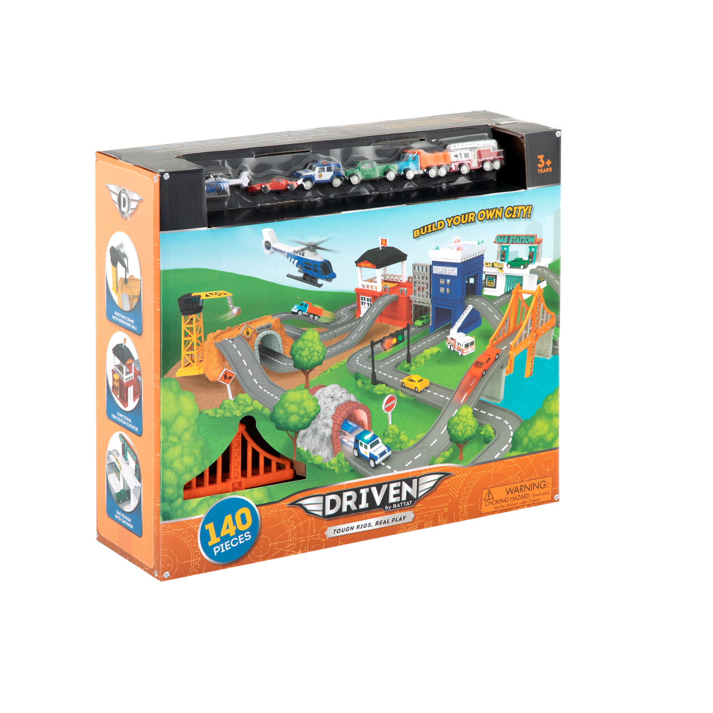 Pista de autos en la ciudad Mega Set Pocket Series