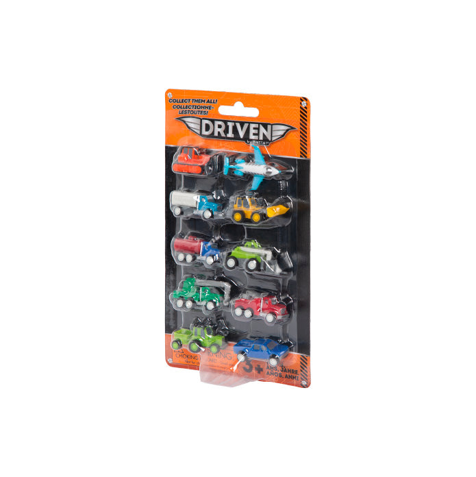 Set de autos pequeños 10 unidades modelo 2