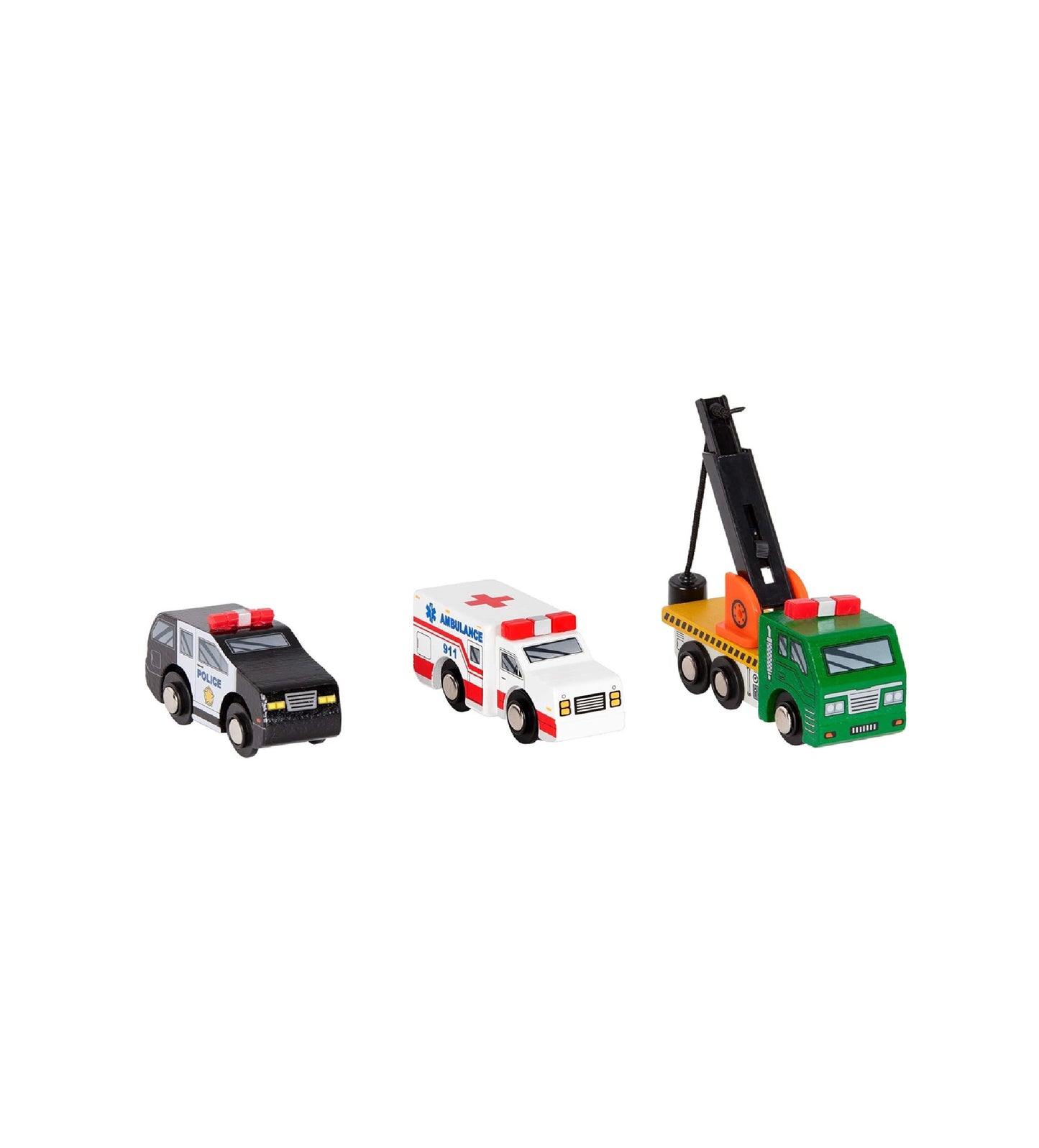Set vehículos de madera - Set 1