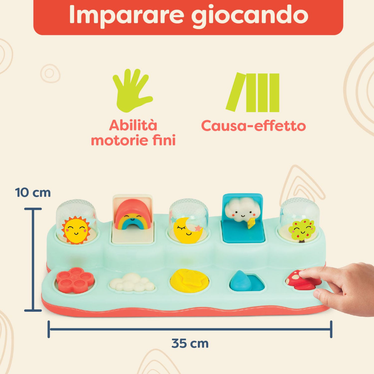 Pop Up Sensorial Con 5 Actividades