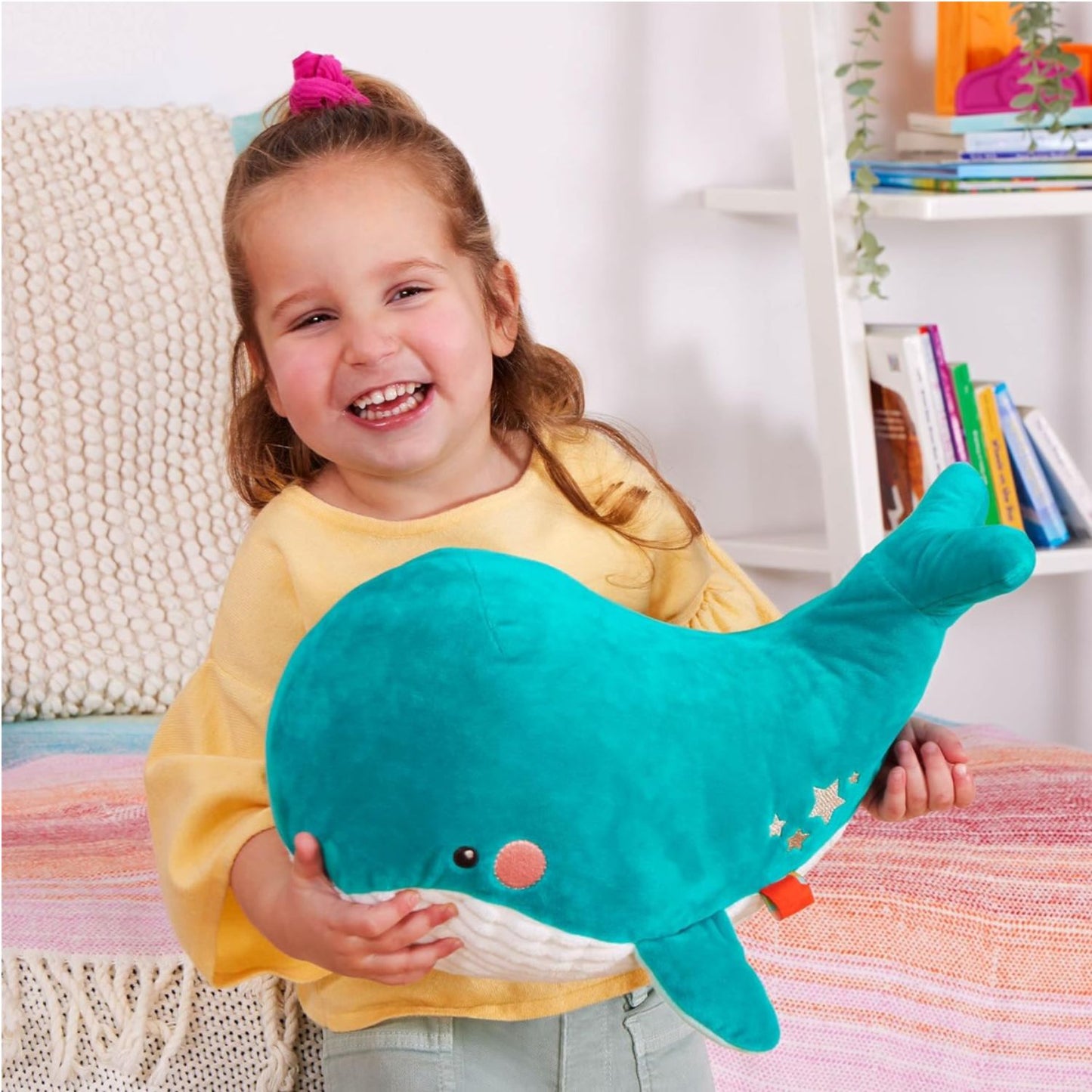 Peluche abrazable de ballena