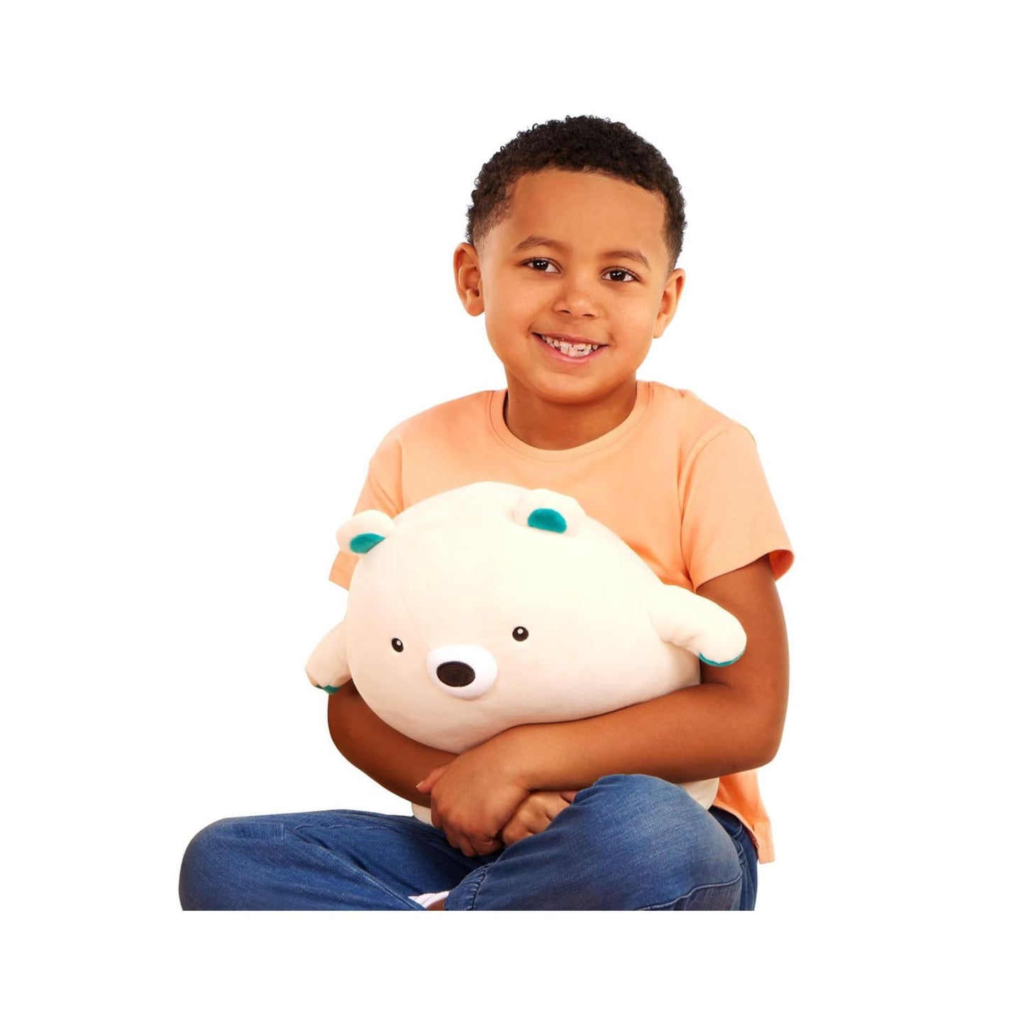 Peluche squishy softie abrazable de oso polar