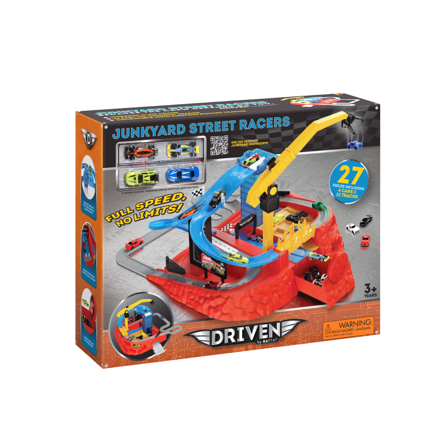 Pista de carrera urbana con garra – Pocket Series