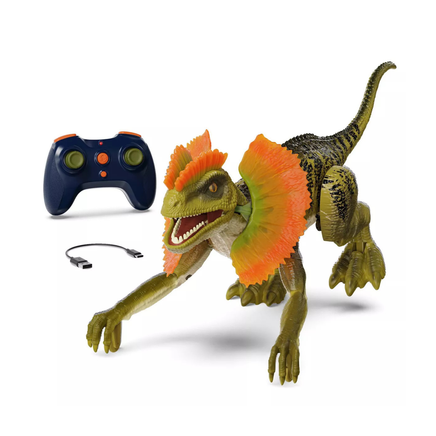 Dinosaurio Dilophosaurus a control remoto