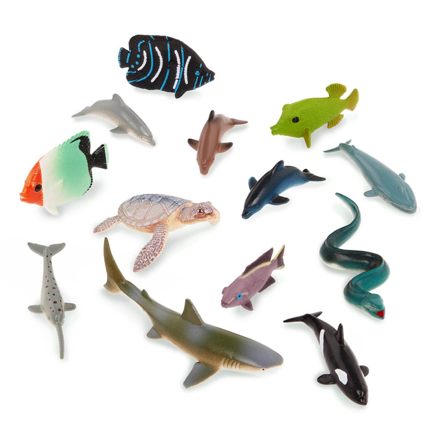 Pack Figuras Terra · Animales de Granja + Animales Marinos