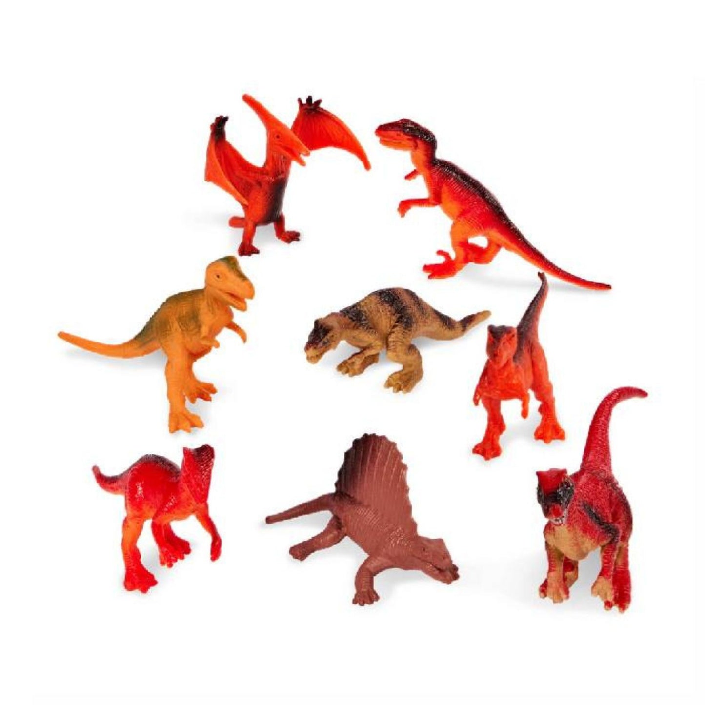 Pack Figuras Terra · Crías de Animales Salvajes + Dinosaurios Carnívoros