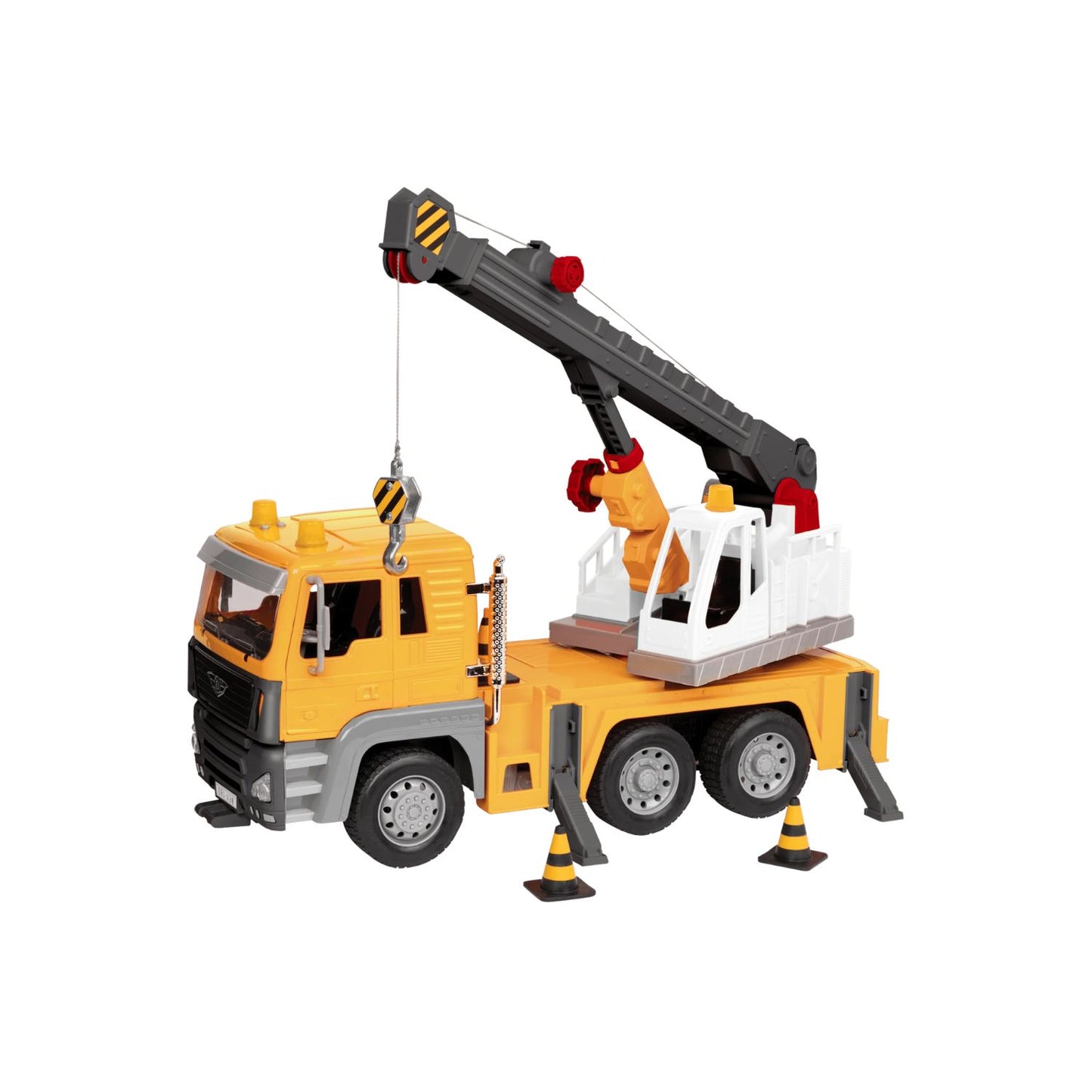 Camión Grua Amarillo realista
