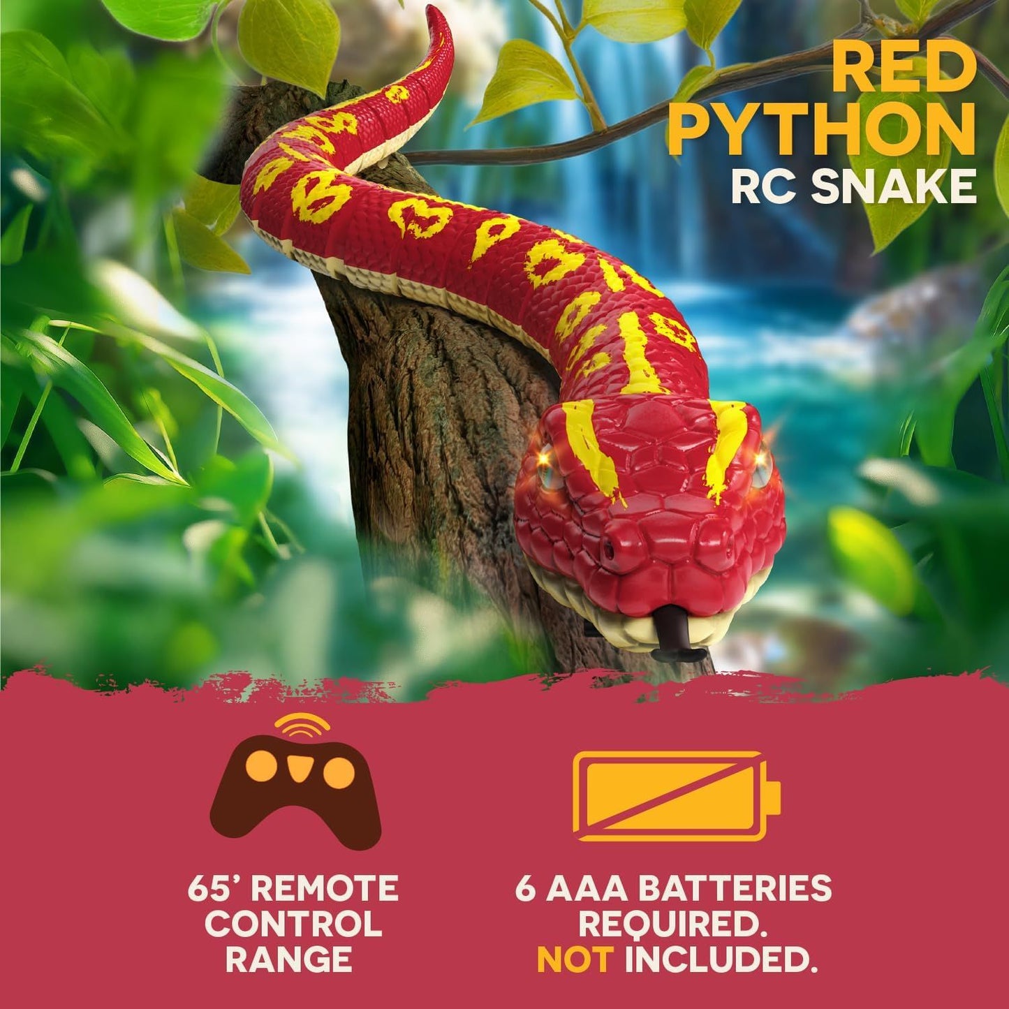 Serpiente Cascabel a Control Remoto