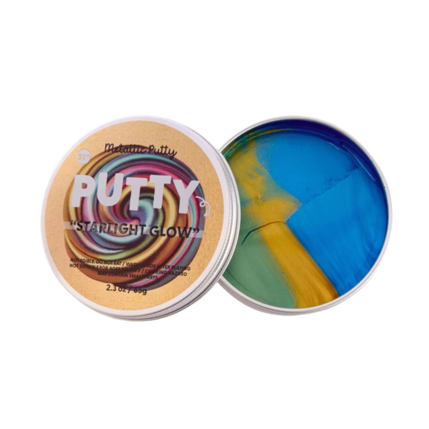 Putty Sensorial Antiestres Metalico Multicolor