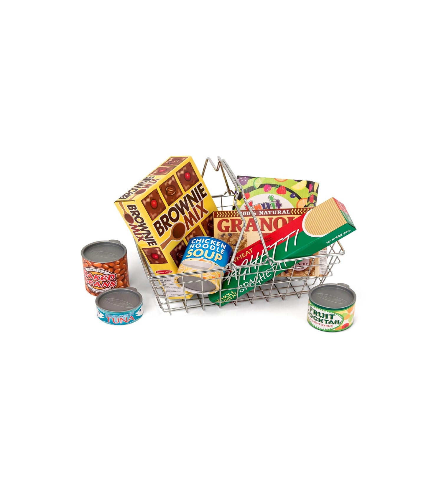 Canasto y accesorios para supermercado