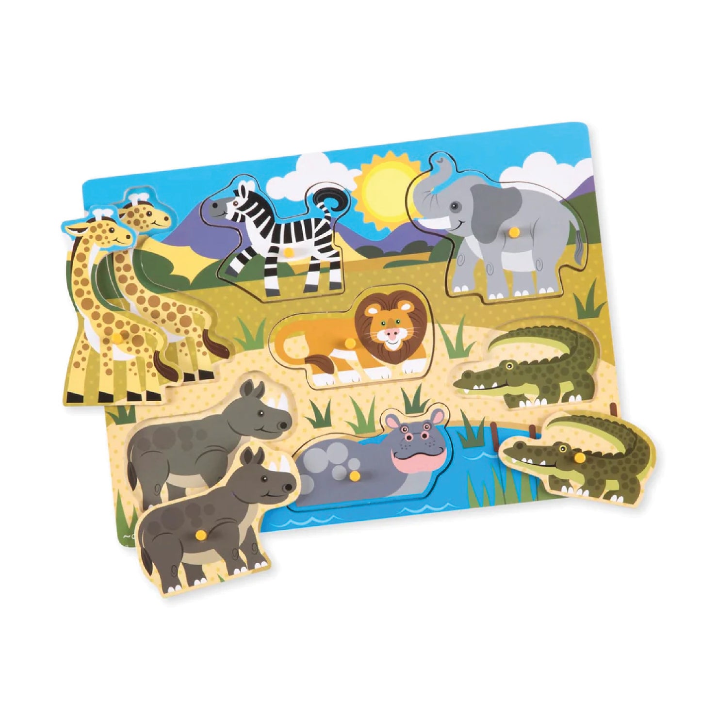 Puzzle con tomador - Safari