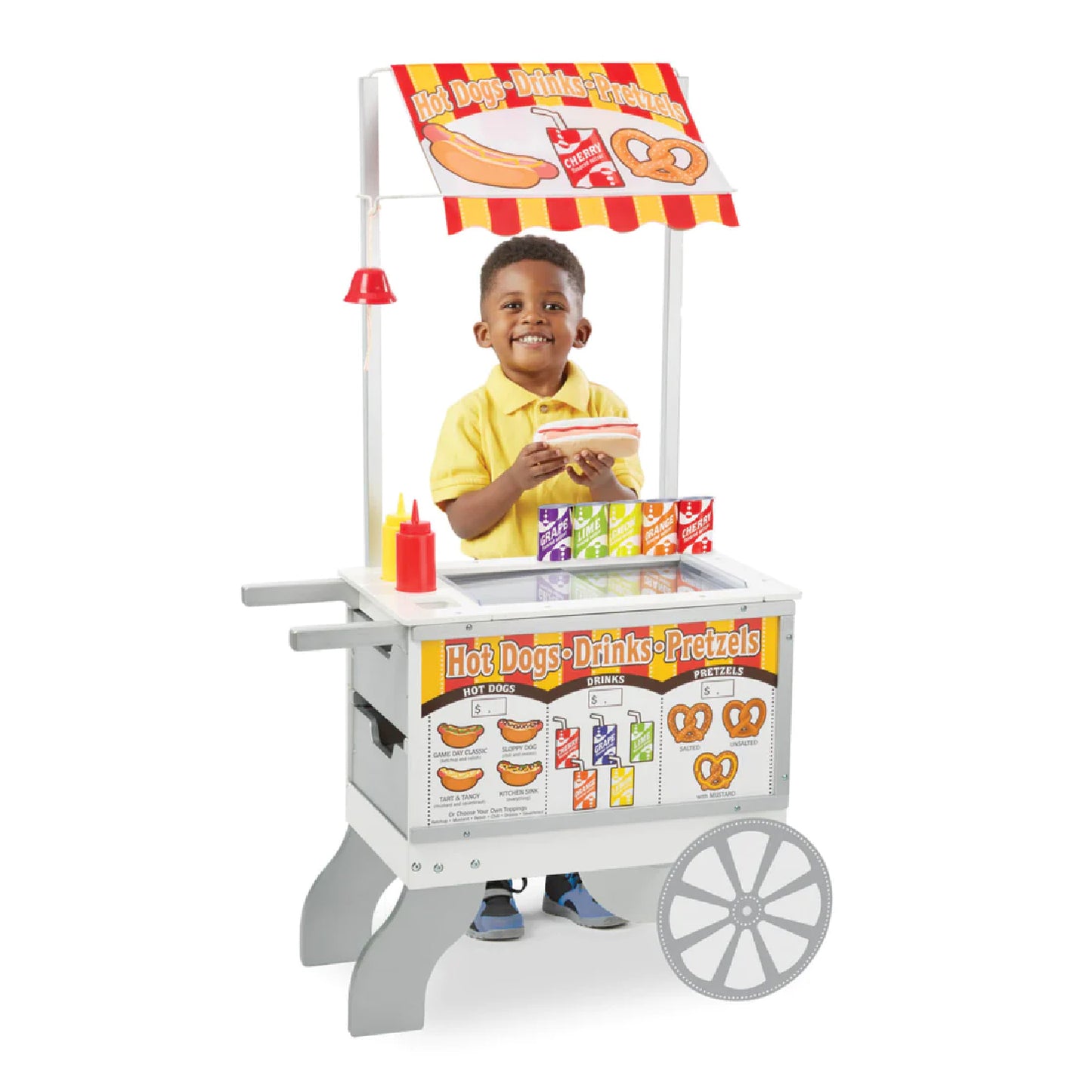 Carrito de hot dogs & helados