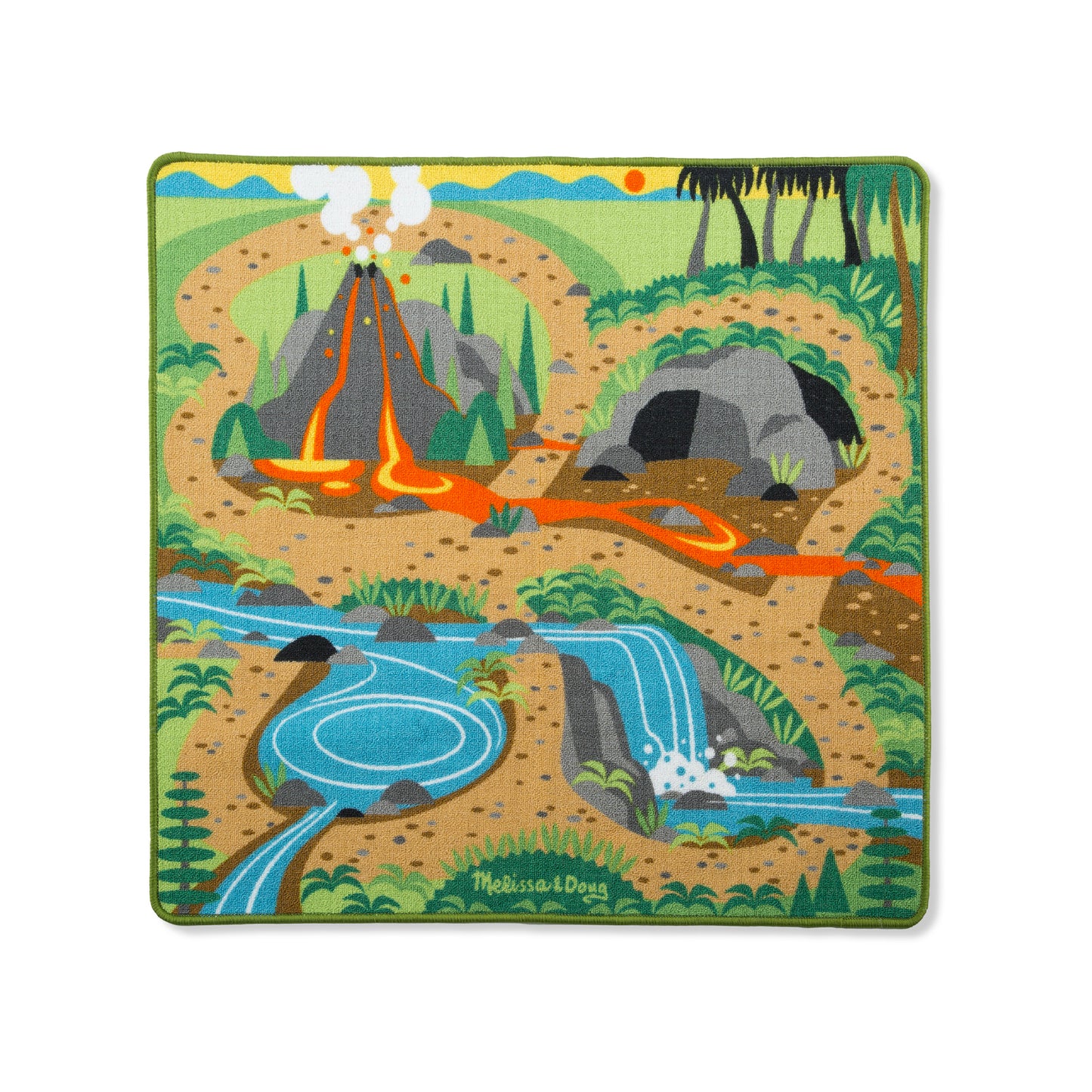 Alfombra mundo prehistórico