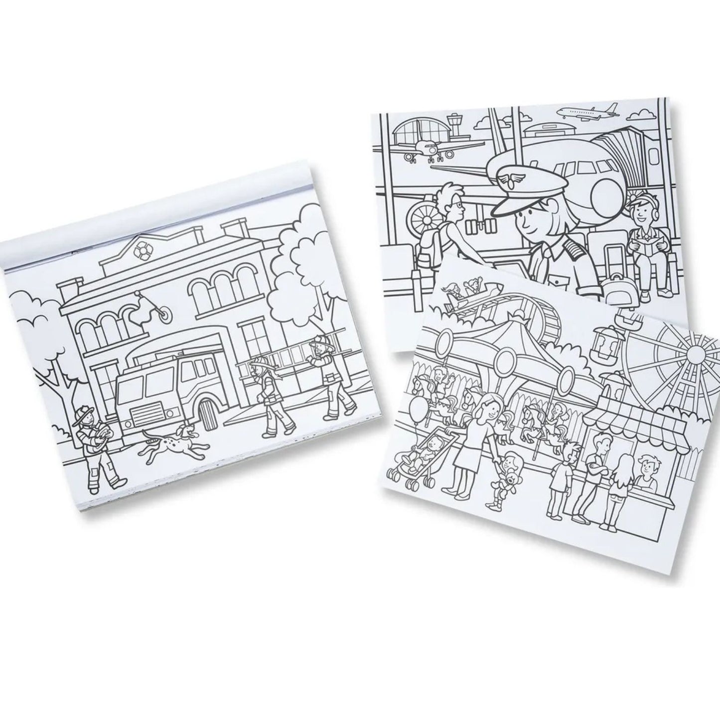 Pad para pintar jumbo - Ciudad