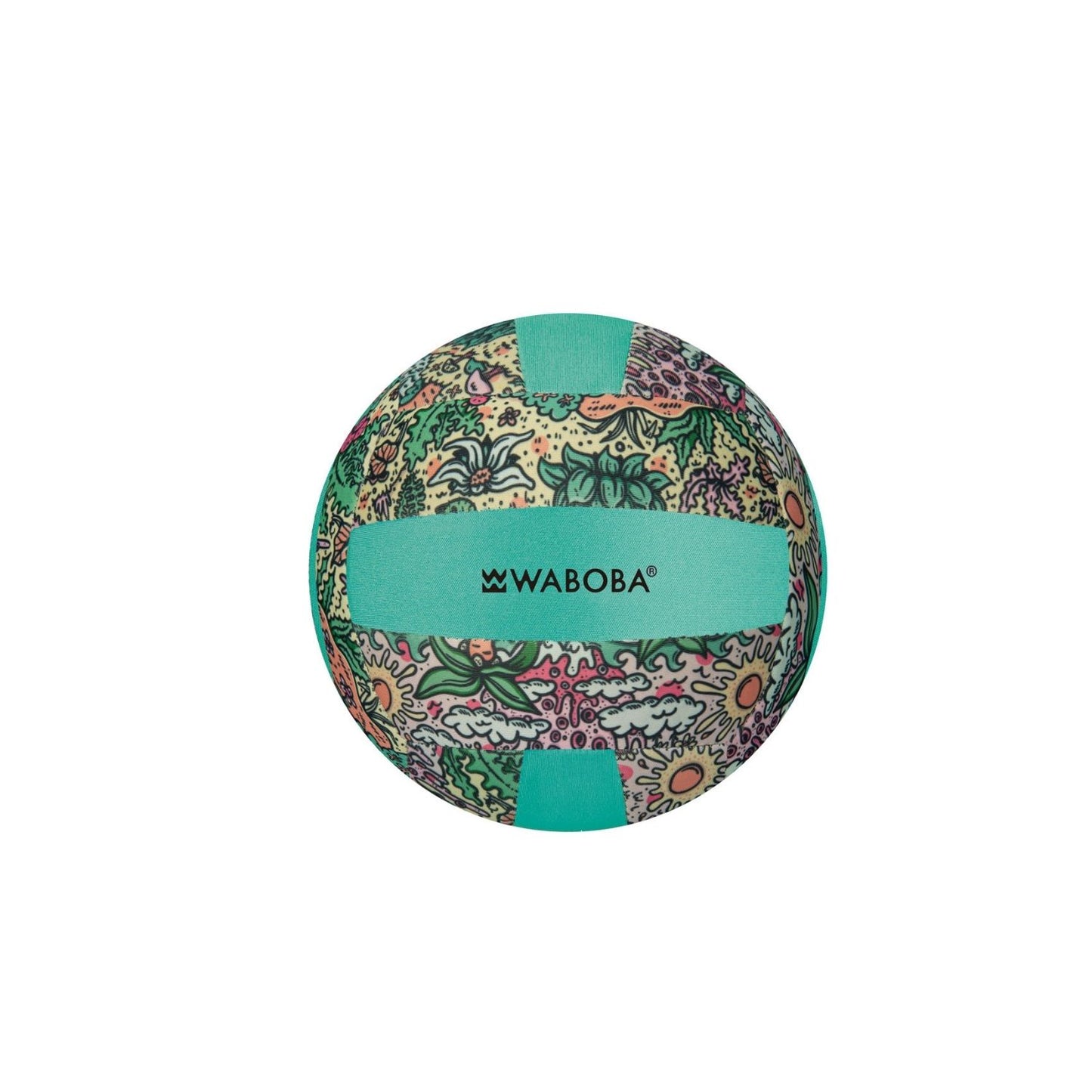Pelota Voleibol Clásica Diseño Floral