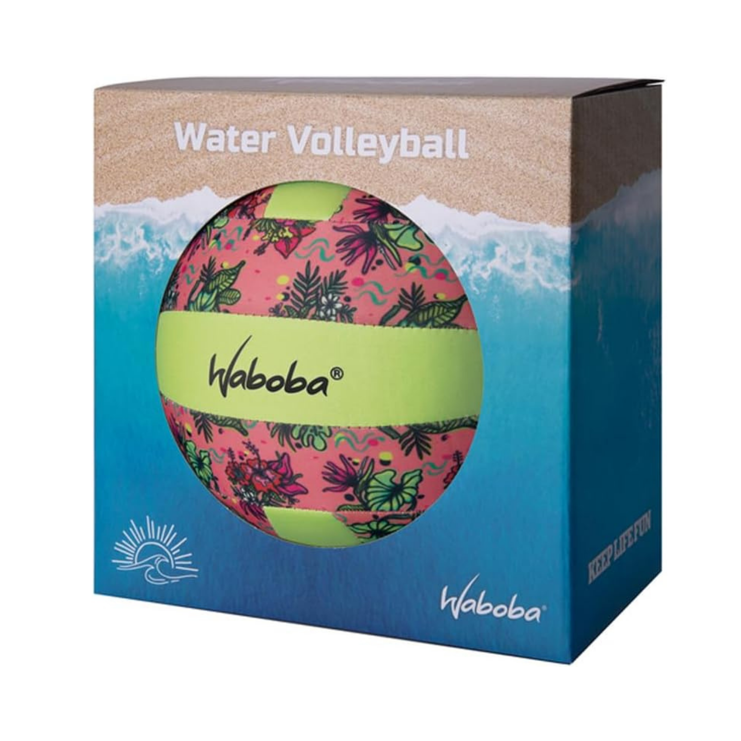 Pelota Voleibol Clásica Diseño Floral