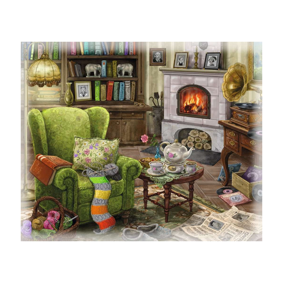 Puzzle Escape - El Living