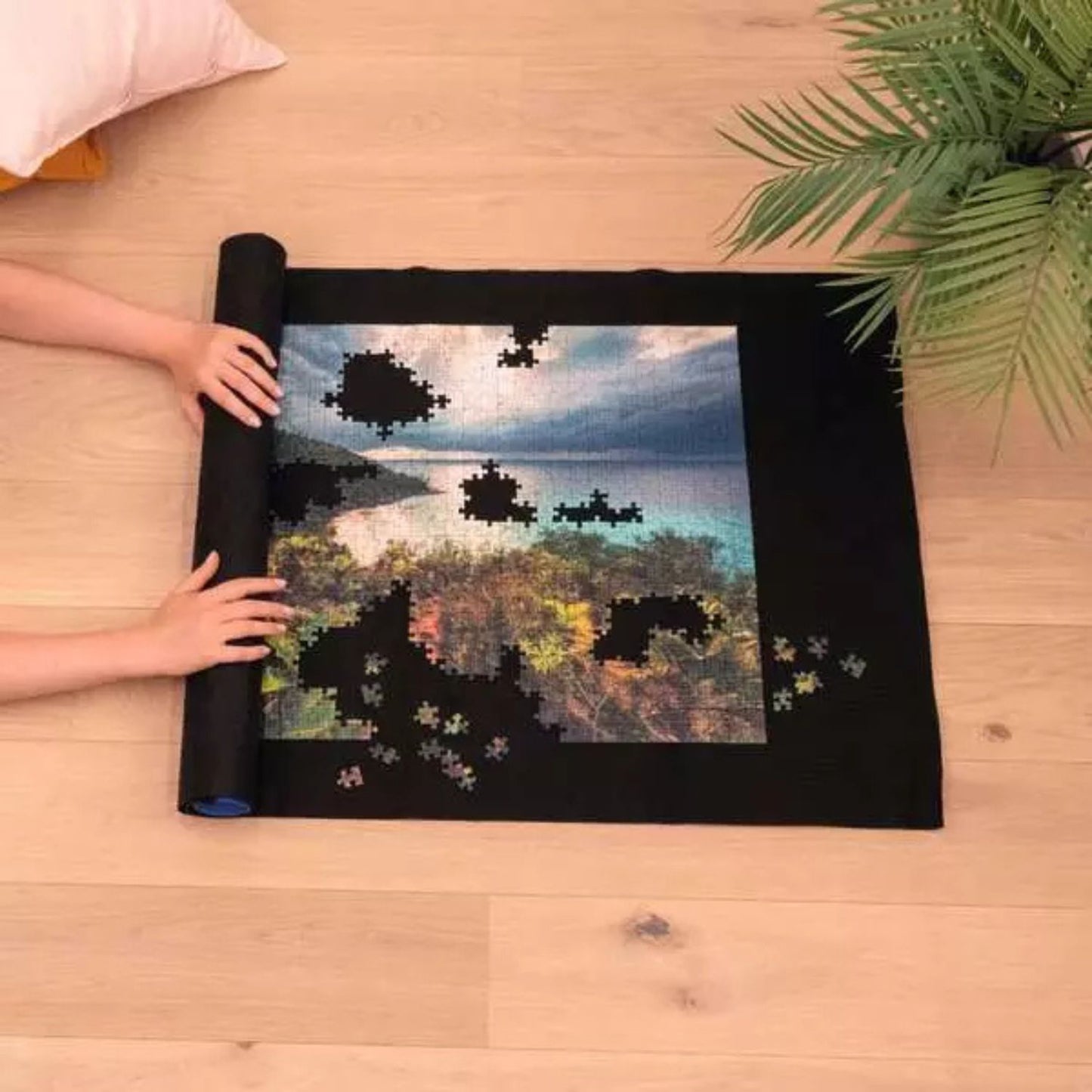 Mat Alfombrilla de fieltro para puzzle - Almacena y organiza