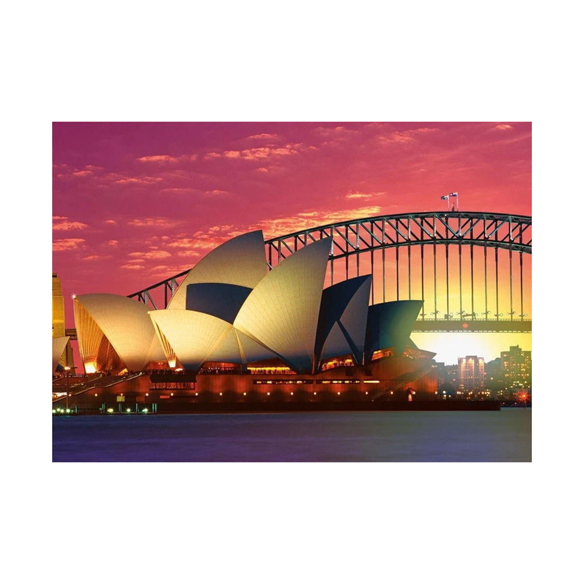 Puzzle Ópera de Sydney - 1000 piezas