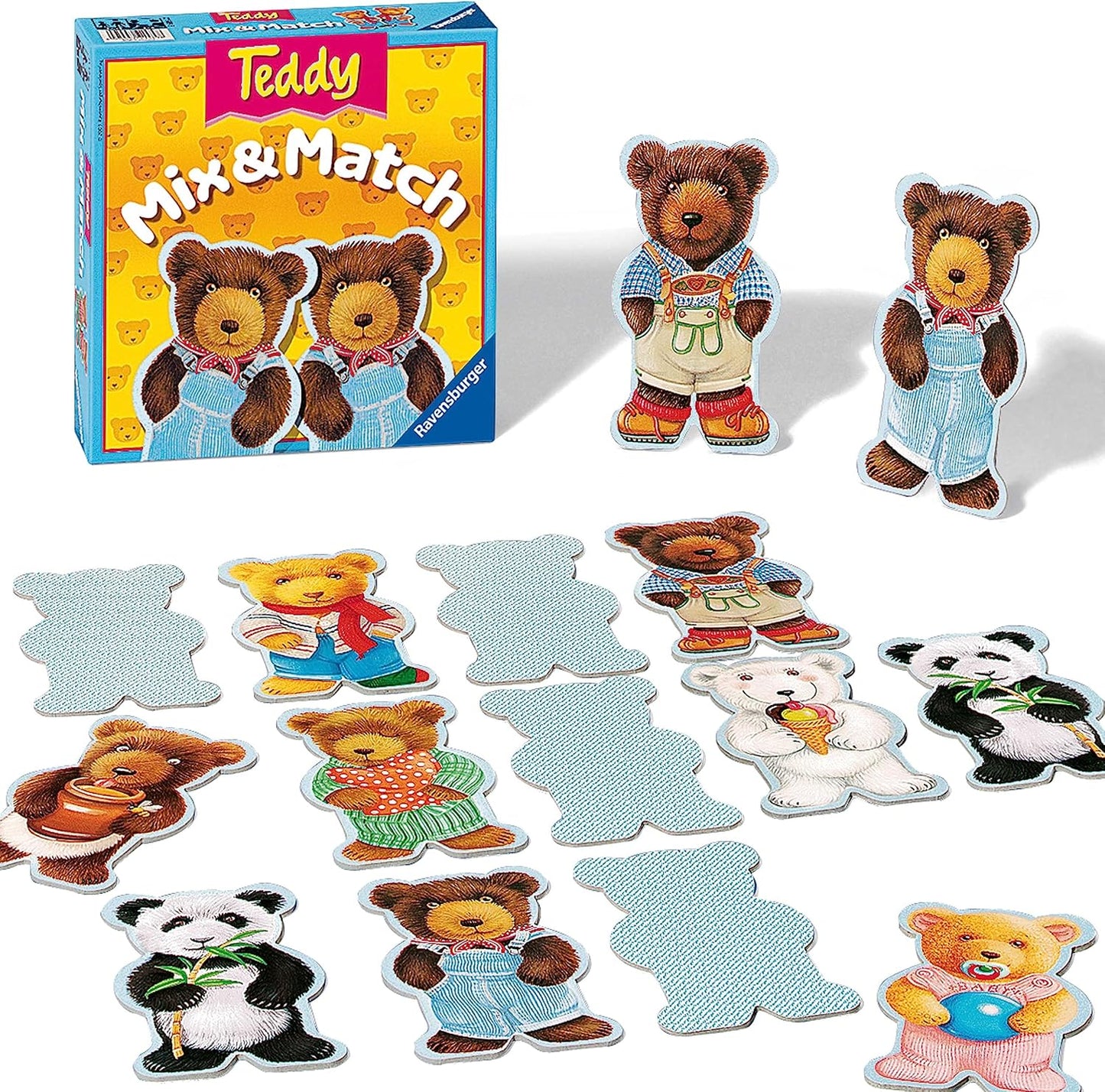 Memorice Teddy Mix and match