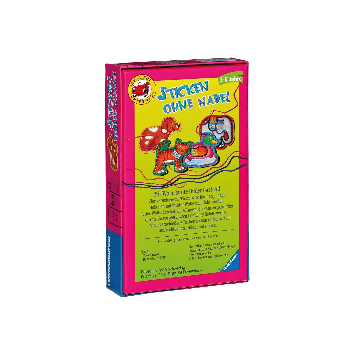 Juego para bordar sin aguja