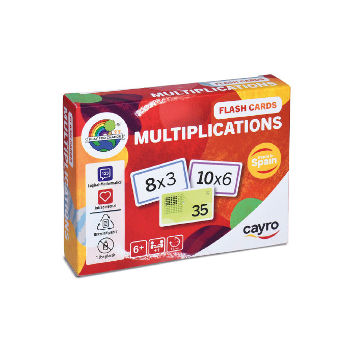 Trajetas de multiplicación - Aprende jugando