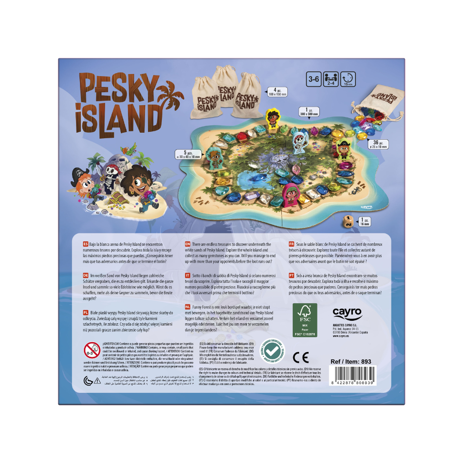 Juego Pesky Island