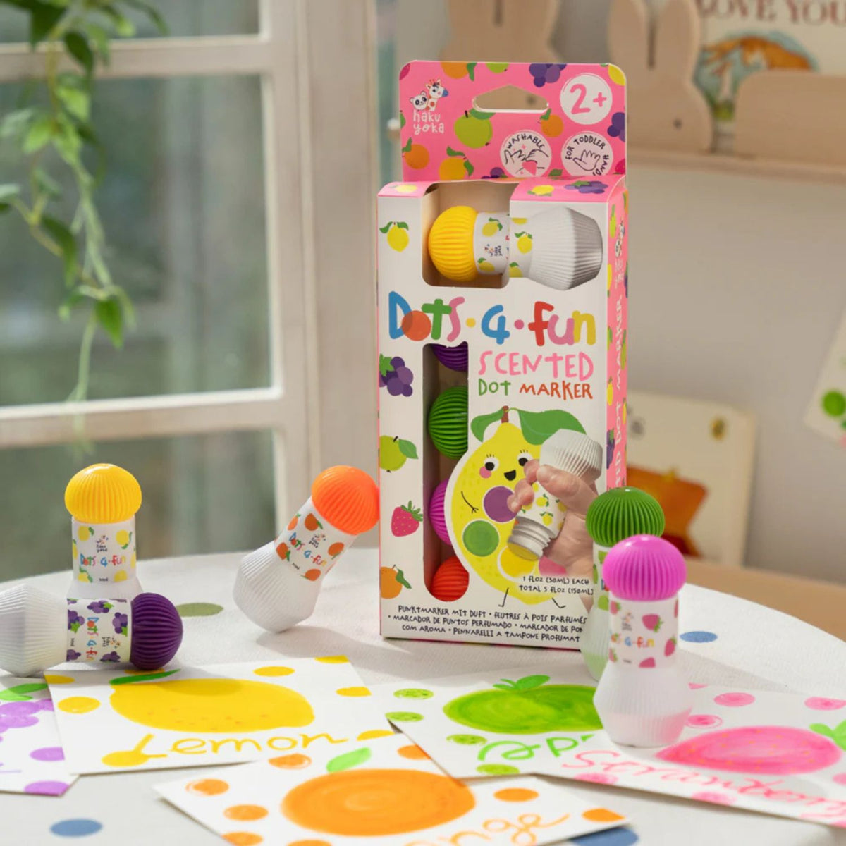 Marcador de Puntos Perfumado Dots 4 Fun · 5 Colores