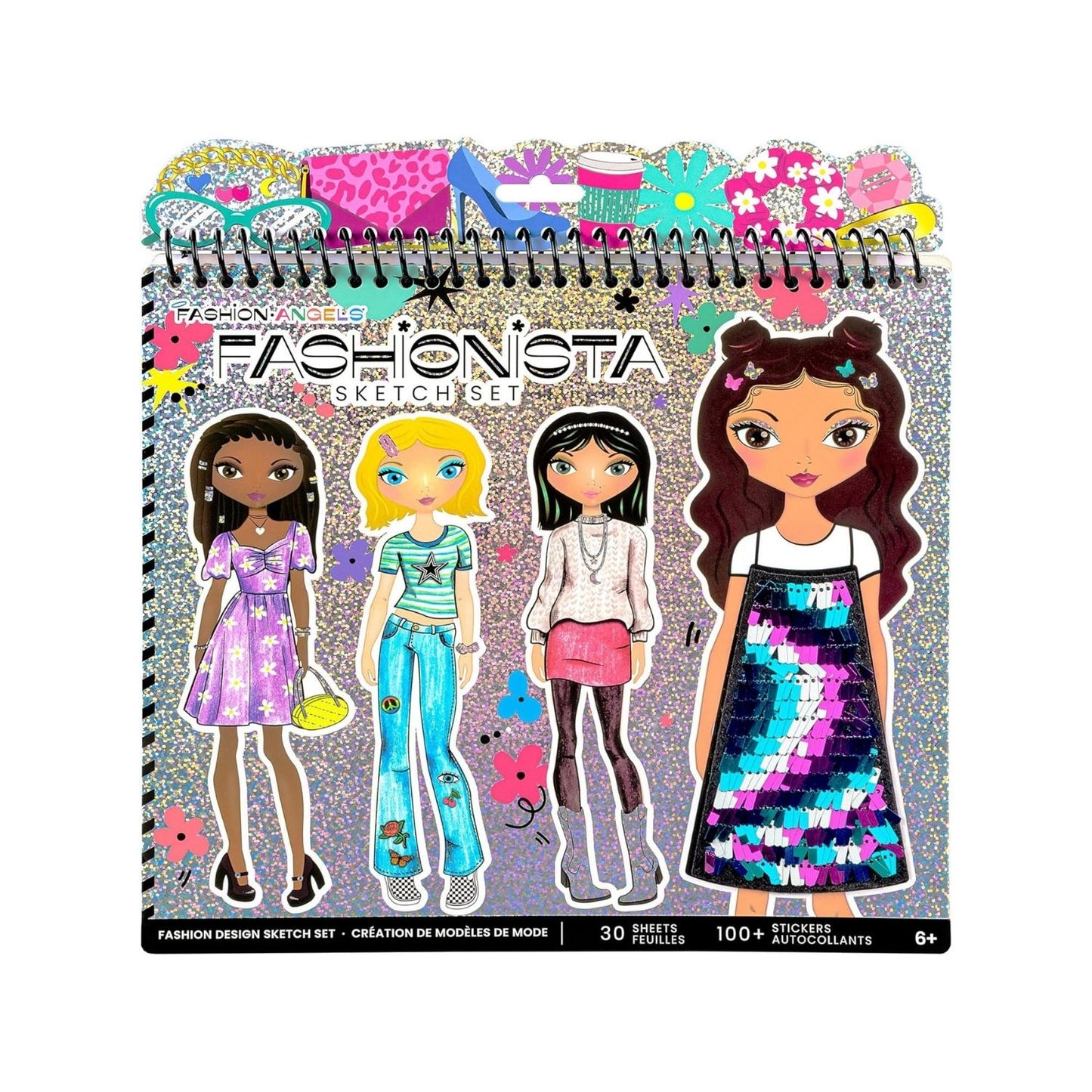 Set de dibujo diseño de Moda