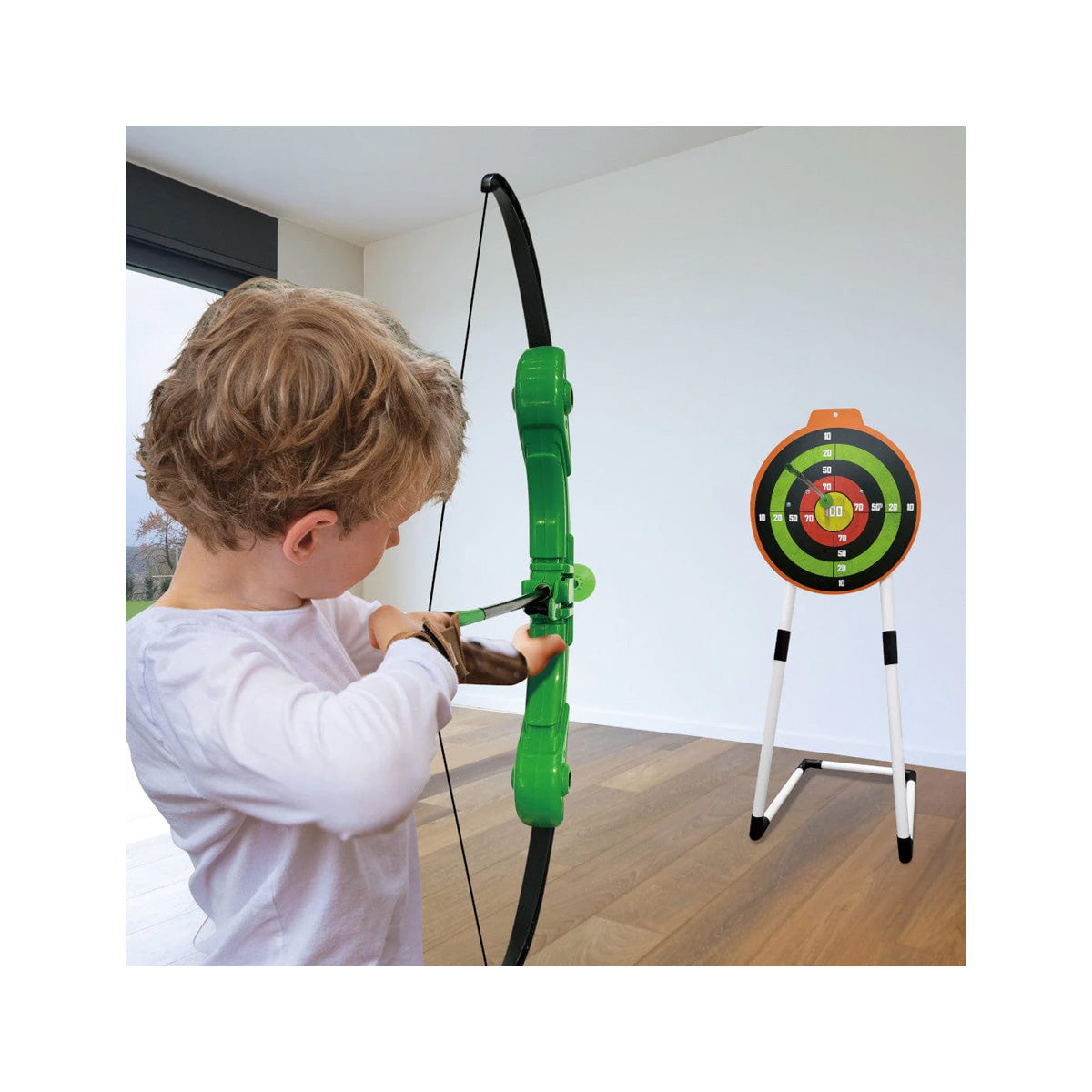 Set de Arco y Flechas con blanco