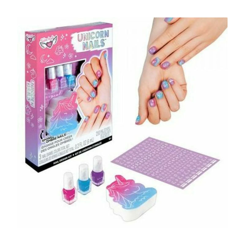 Set Manicure Unicornio