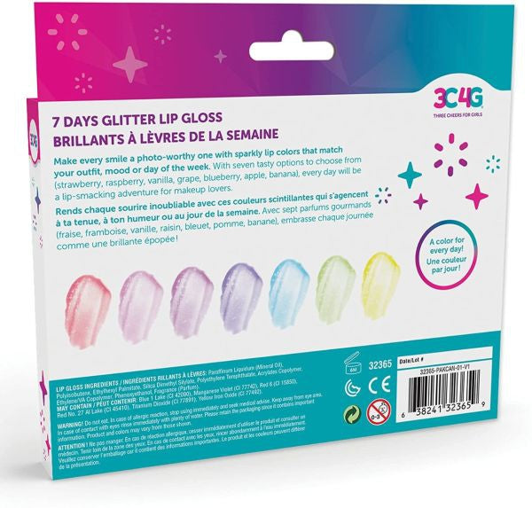 Days -Brillos Labiales Con Glitter