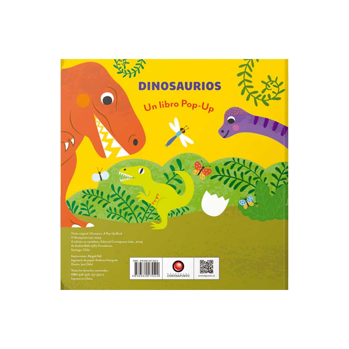 Un libro Pop-Up - Dinosaurios