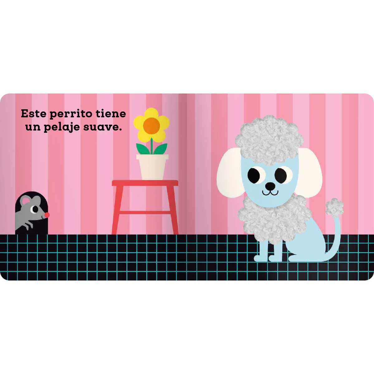 Un libro toca y siente - Este pequeño perrito