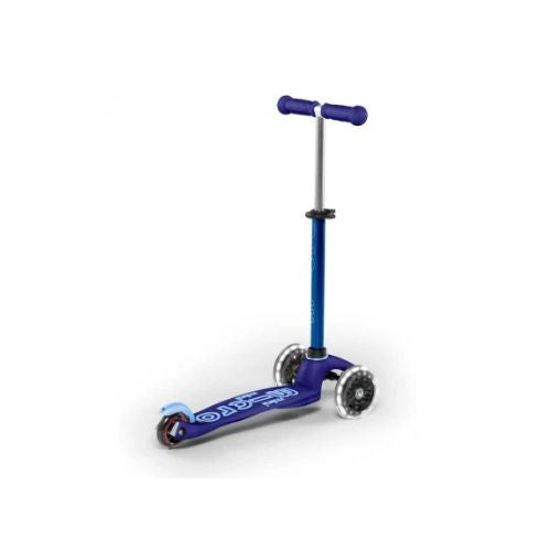 Scooter Mini Deluxe Luces Led - Azul