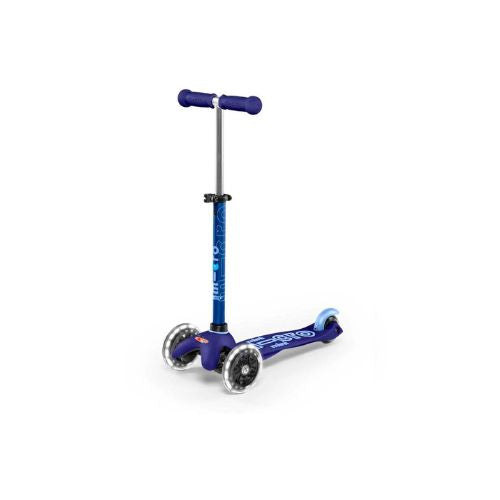 Scooter Mini Deluxe Luces Led - Azul