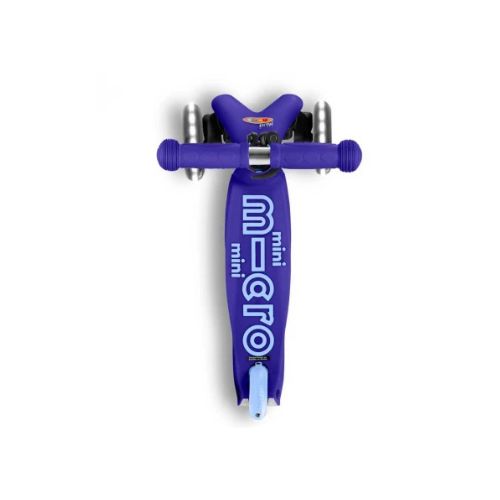 Scooter Mini Deluxe Luces Led - Azul