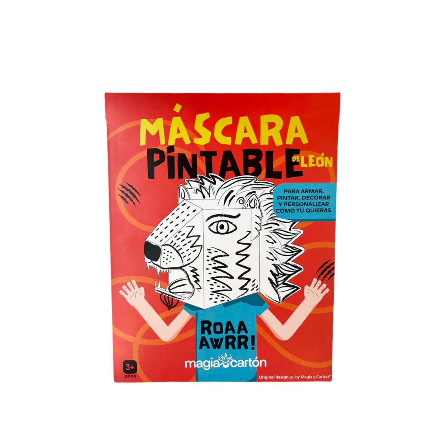 Mascara Pintable De León