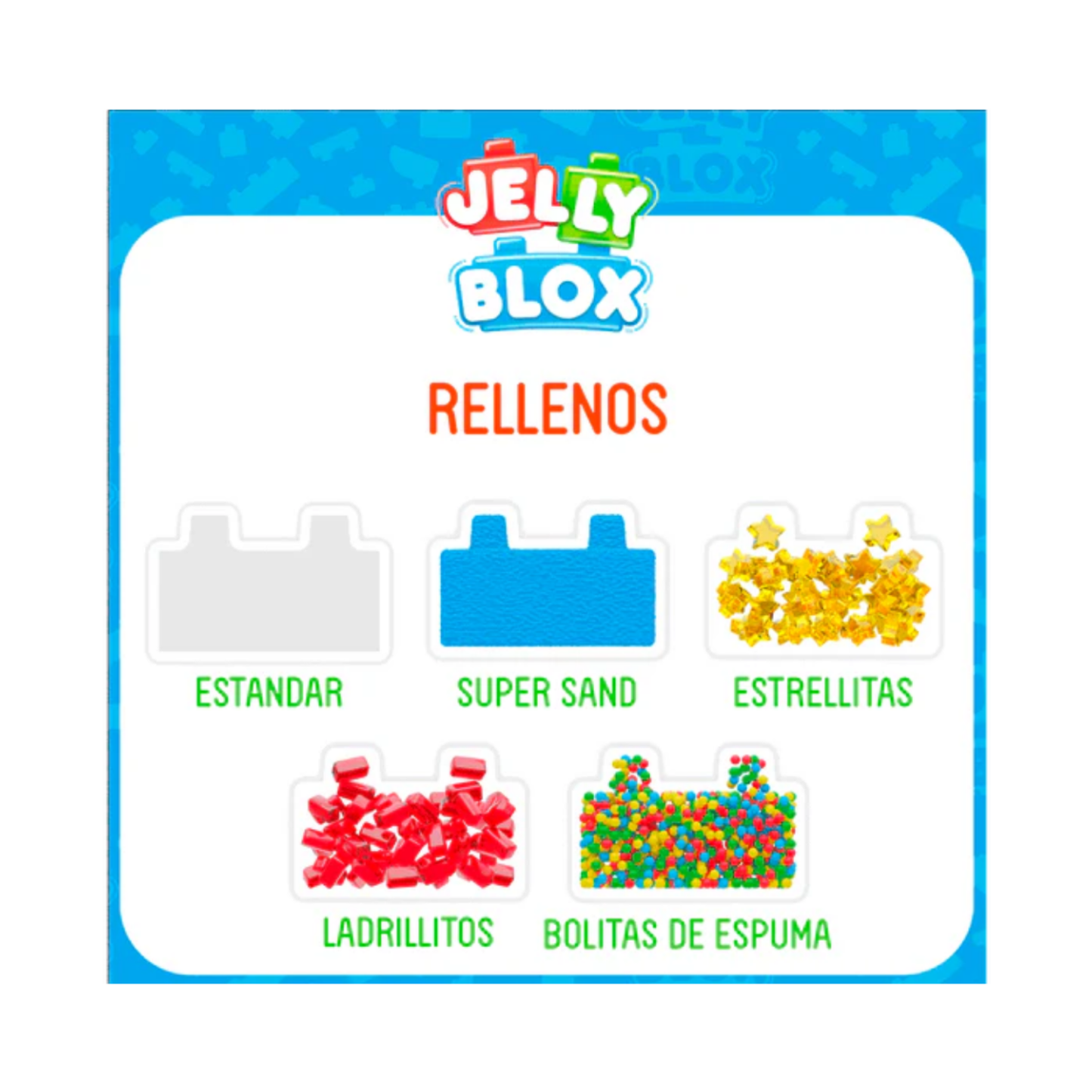 Set bloques blandos Jelly Blox inicial